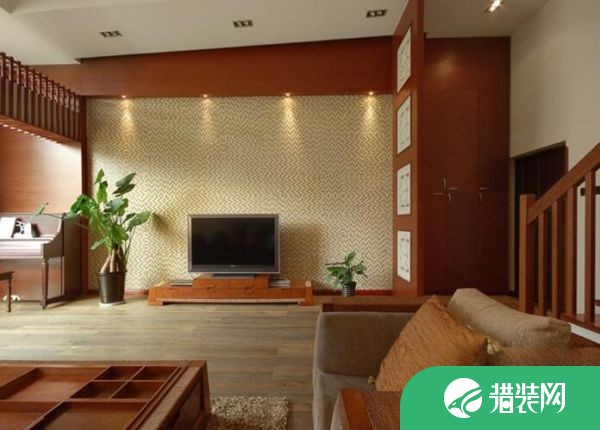 东莞湖景 新中式风格家庭装修设计案例欣赏