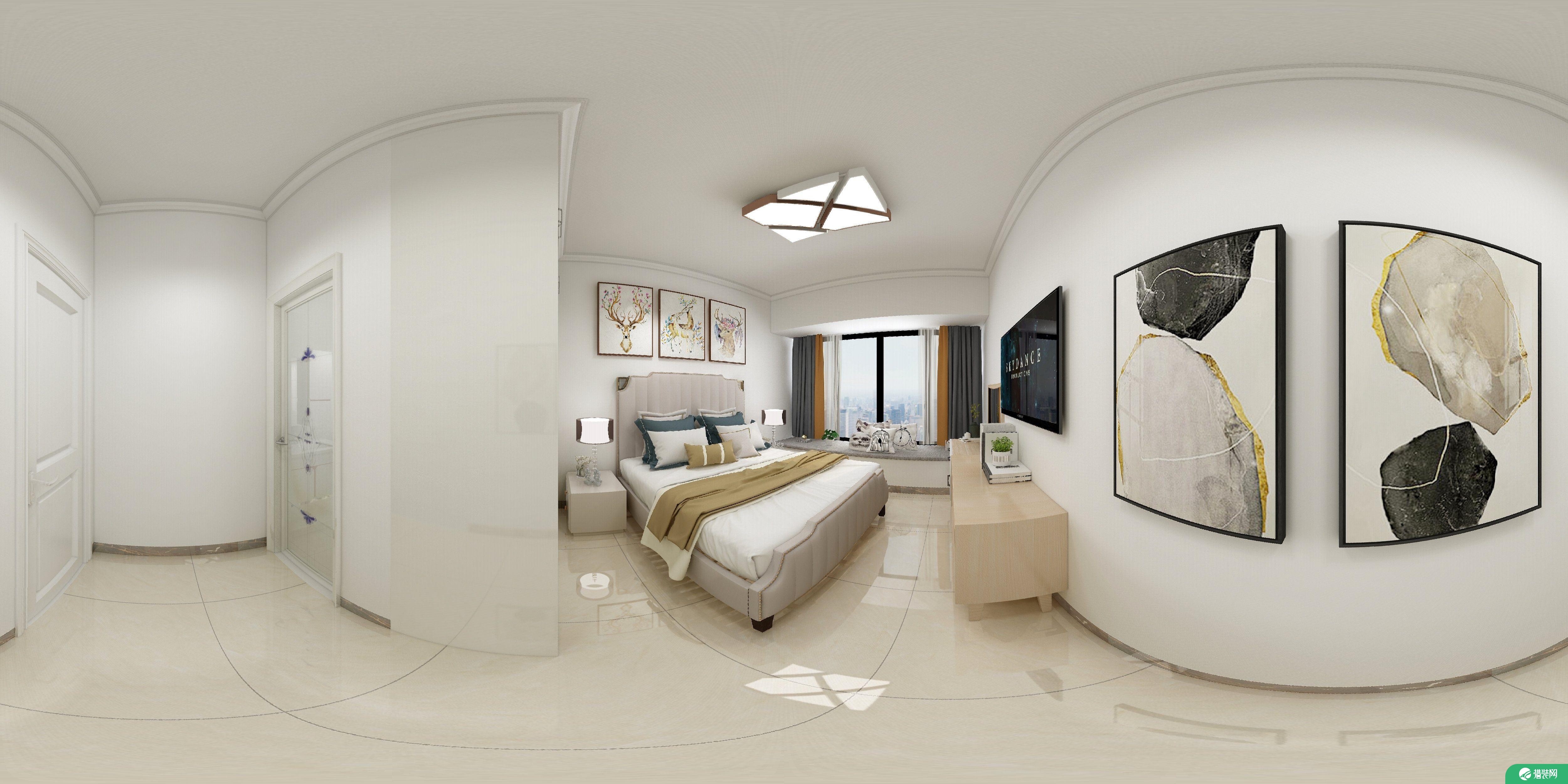 珠海现代风格三室装修案例，优雅大气很高级！