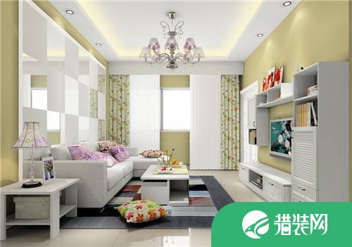 扬州122㎡简约三居室装修案例，文艺与情调并存
