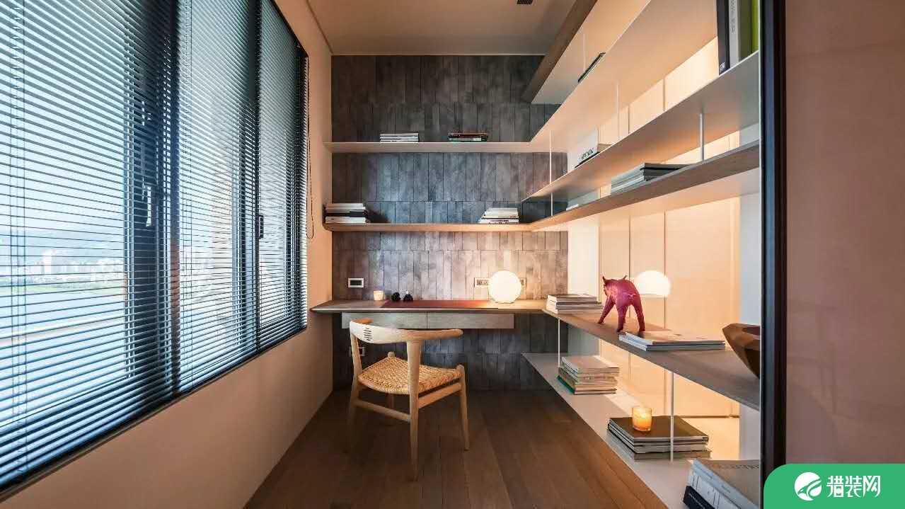 宁波三江观邸 二居室现代风格装修设计效果图