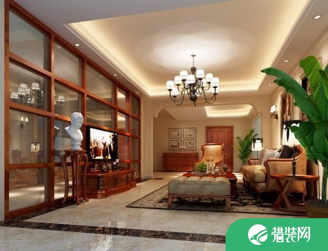广州美式风格别墅装修，方寸之间皆是风雅!