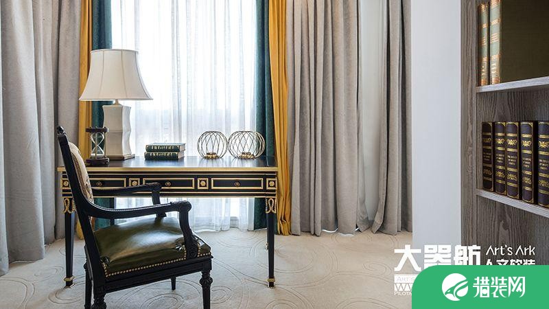 广州中港绿泰欧式别墅装修案例，奢华夺目的艺术之作！