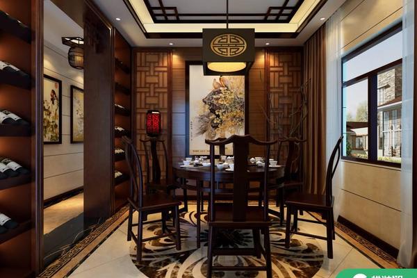深圳古典中式别墅装修案例，体验传统文化之美