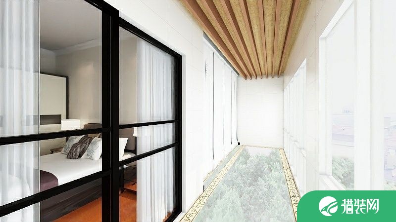 广州阳光家园现代风格四居室装修实景图