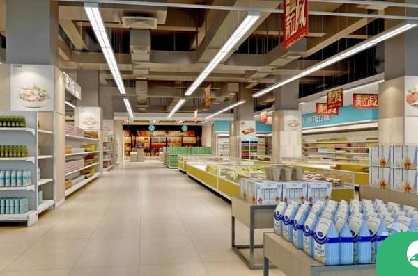 大统华超市嘉兴店-大型商超装修设计图片