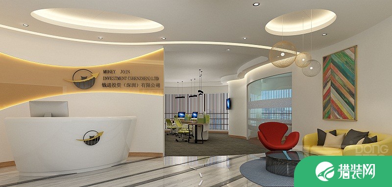 佛山万科金融中心办公室装修设计