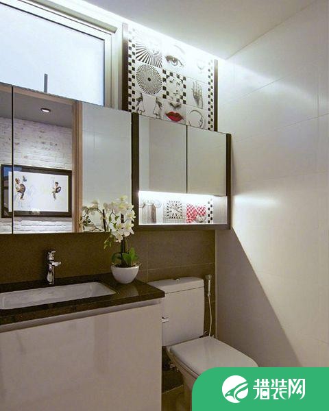 杭州创一居-银领时代现代简约二居室装修效果图