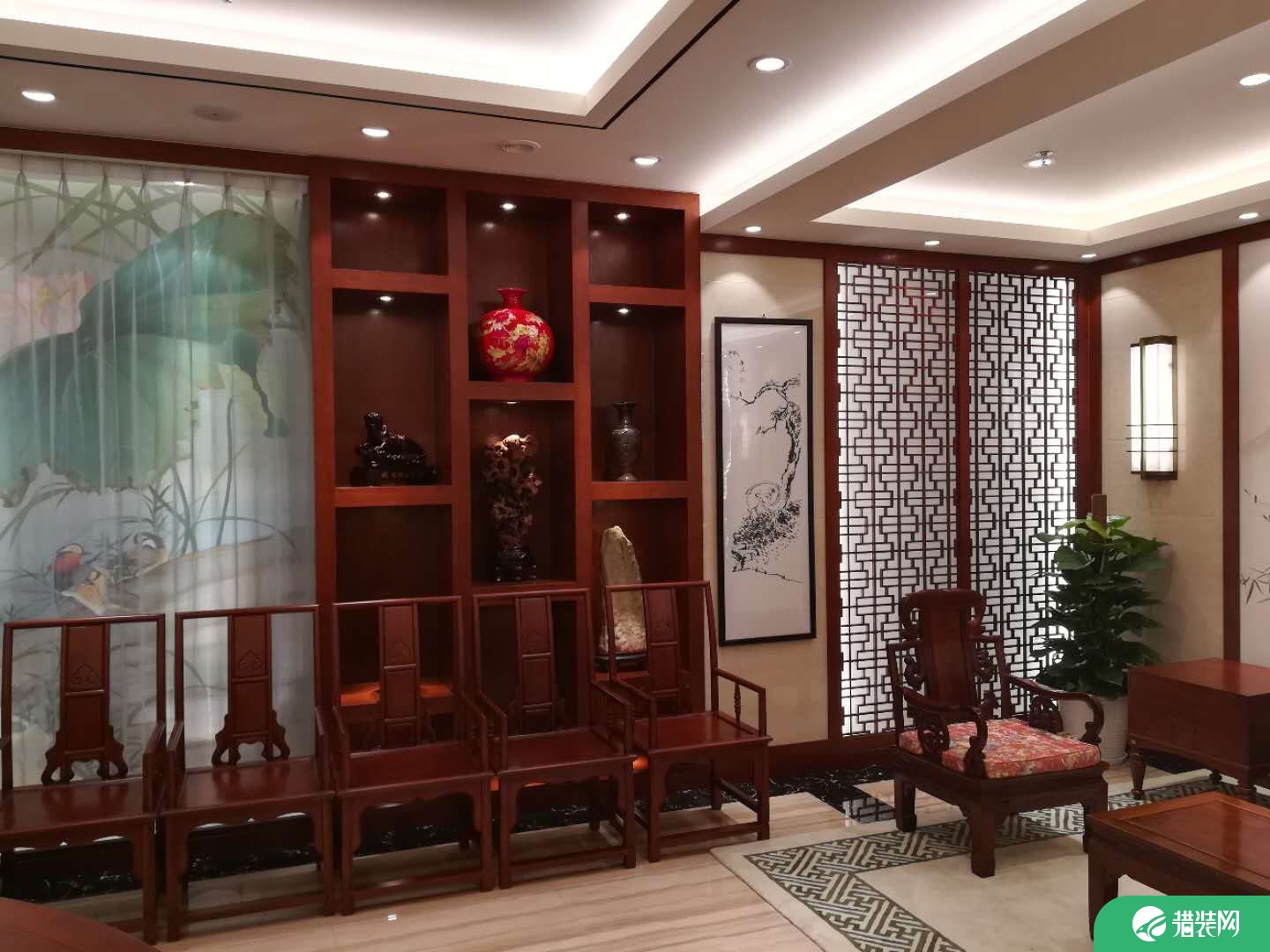 北京中式风格酒店装修效果图