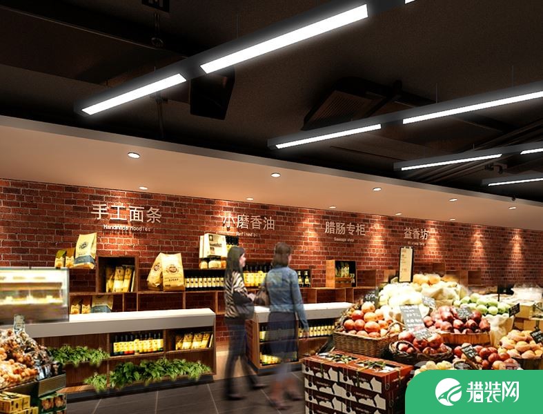 沈阳大东兴隆超市-大型商场设计效果图
