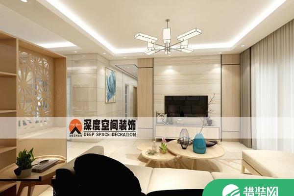 惠州錦鴻名苑家裝設計 簡約風格三房一廳裝修效果圖