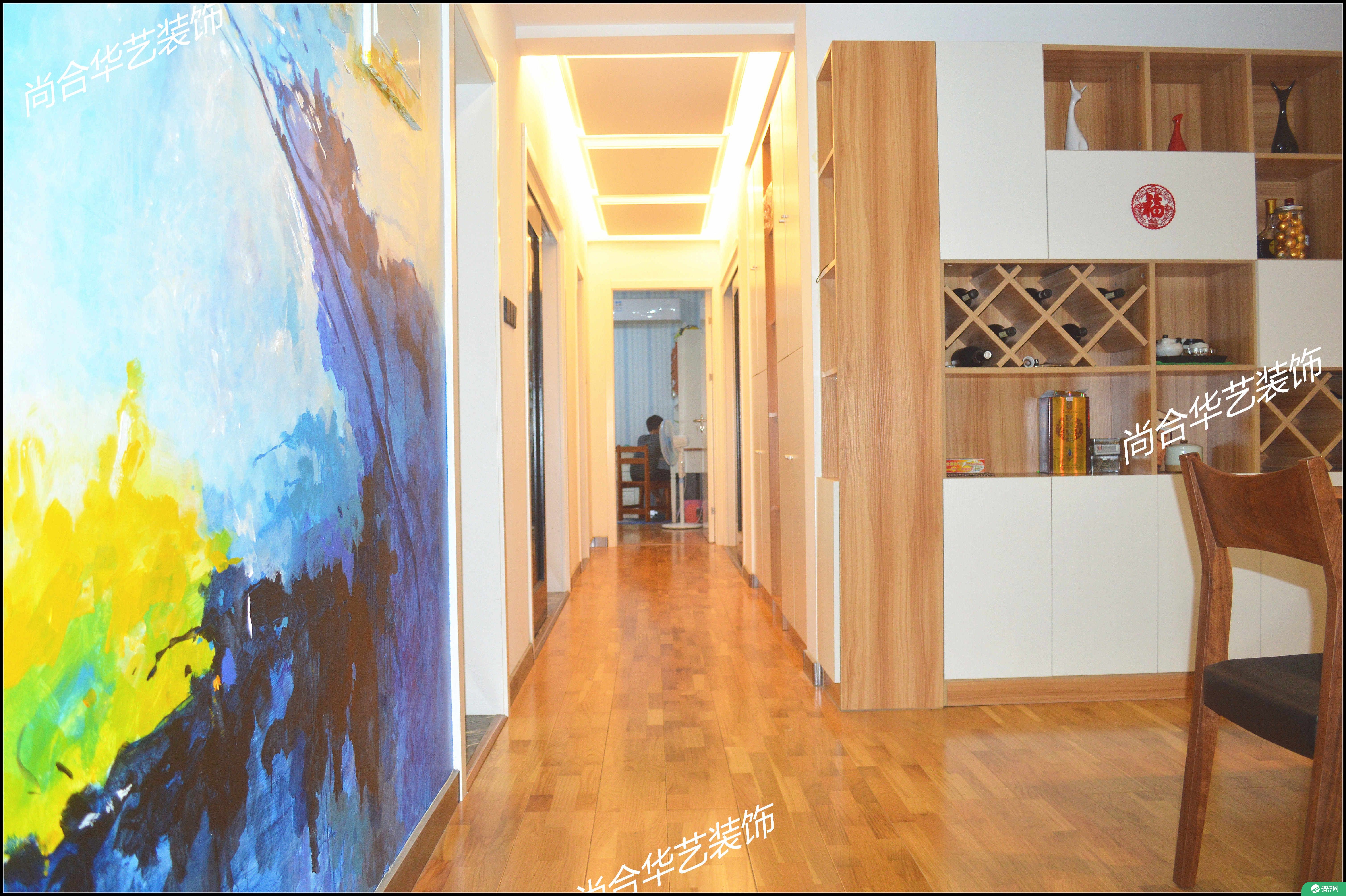 武汉160平米北欧风格四房装修实景效果图