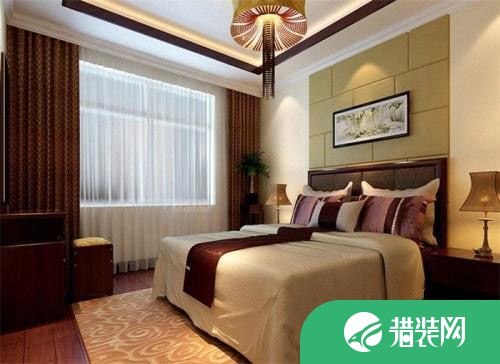 广州花都区时代紫林 中式风格两房装修设计