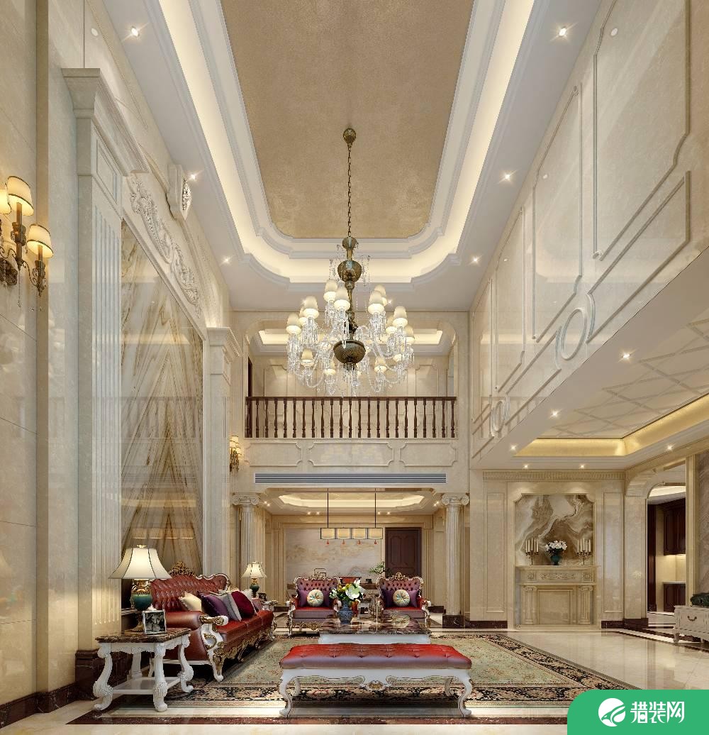 深圳自建简欧风格别墅装修，时尚与奢华的结合如此自然！