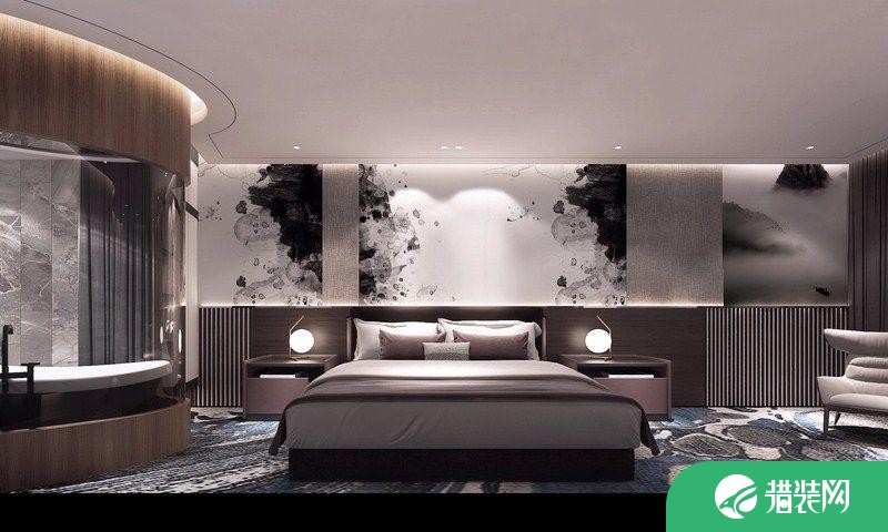 重庆酒店创意混搭装修设计效果图