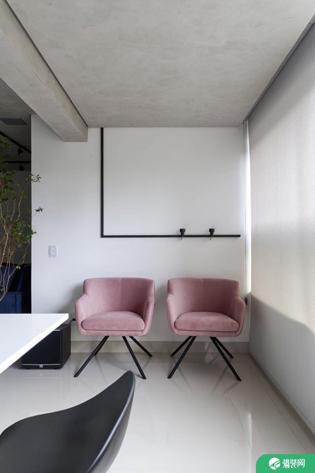 广州创意混搭风格三居室装修效果图