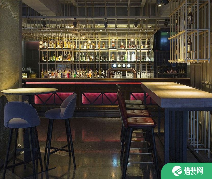 500平米现代风格酒吧装修效果图