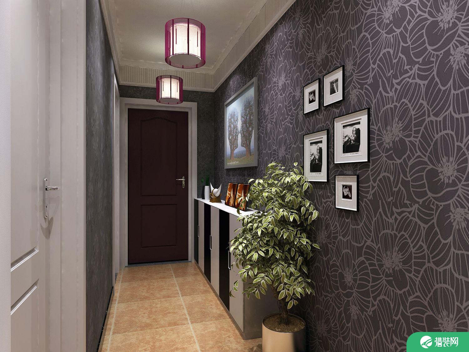 西宁西钢住宅现代简约风格二居室装修，时尚且优雅