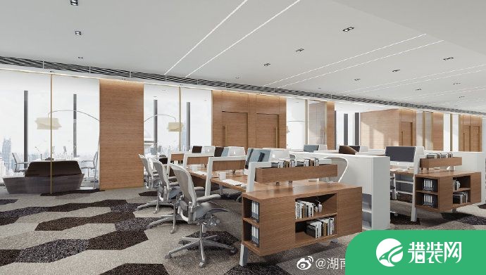 上海建纬（长沙）律师事务所办公室装修效果图