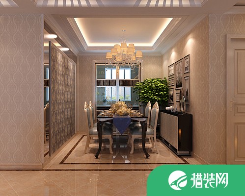 深圳百合盛世 欧式风格家庭装修设计效果图