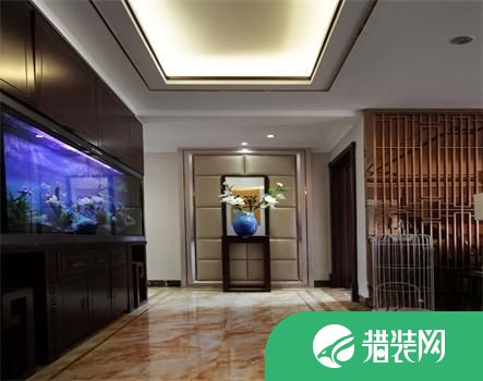 济南中铁逸都国际城140 中式风格三房装修效果图欣赏