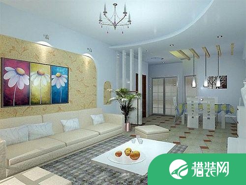 杭州地中海风格三居室装修案例效果图展示