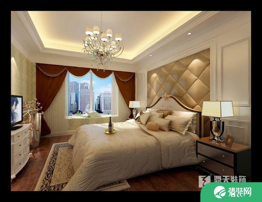 宁波藏珑四居室大平层美式装修，大气舒适的格调之家！