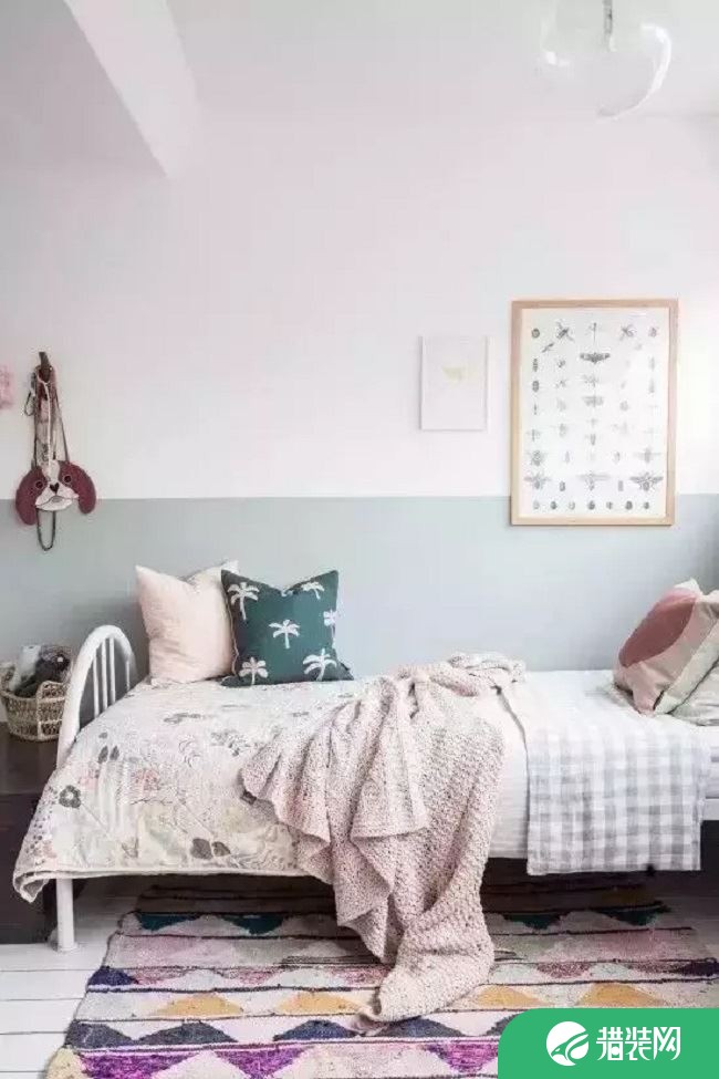 床边毯卧室效果图