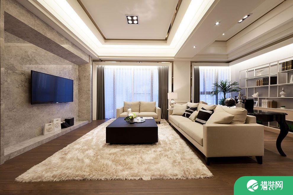 福州现代简约风三居室装修，彰显更好生活的品质！