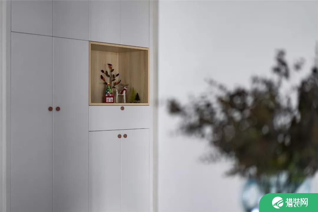 苏州香溢花园105㎡现代简约三居室装修，低饱和度的色调，淡雅舒适的家