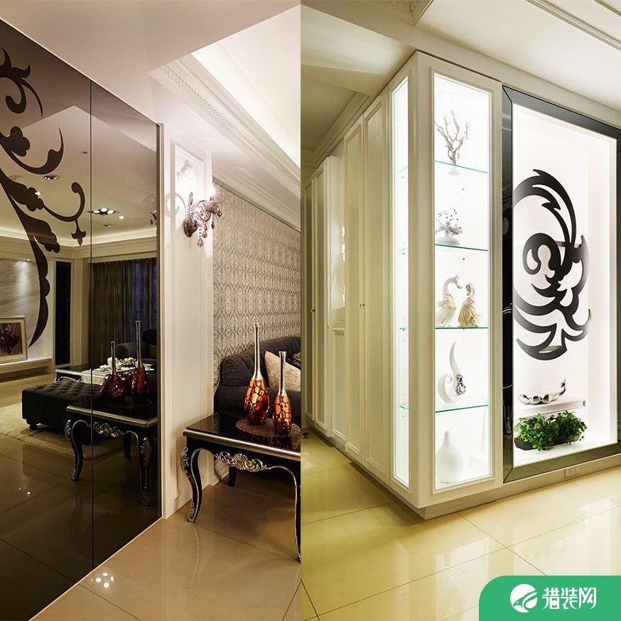 福州现代古典风格三居室装修效果图