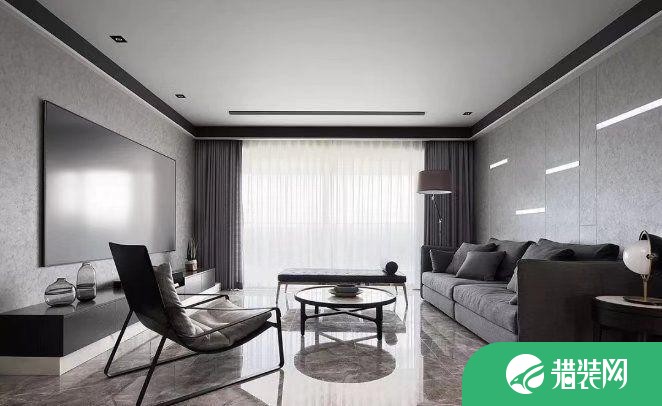 徐州简约风两室装修，用黑白灰打造质感高级国际范！