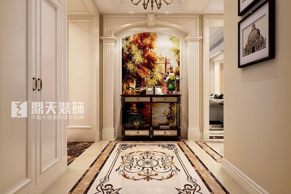 宁波藏珑四居室大平层美式装修，大气舒适的格调之家！