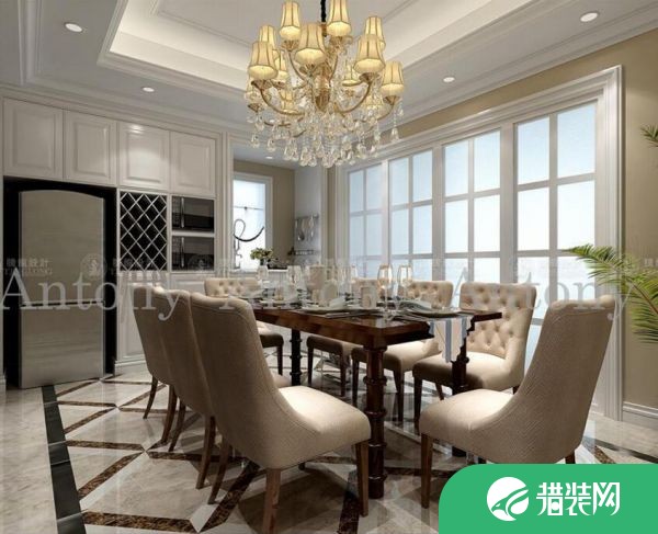 上海南郊中华园300平欧式别墅装修设计方案