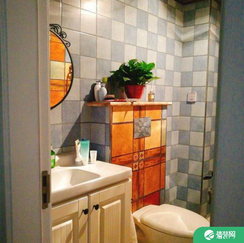 浴室柜与镜柜设计效果图