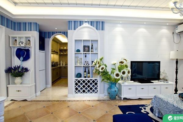 贵阳地中海风格两居室装修效果图
