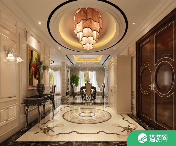 中海紫御豪庭大平层装修法式风格设计