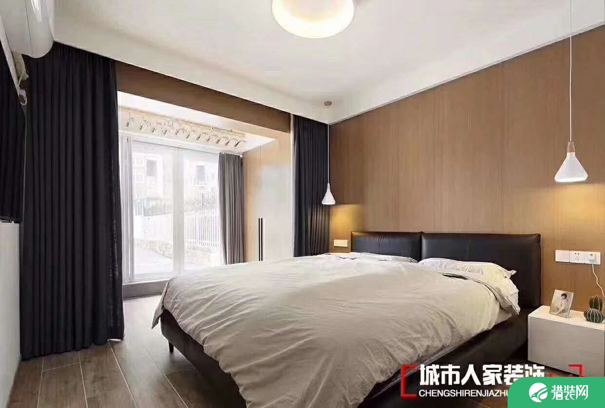 青岛龙樾湾 中国风中式风格三房装修设计