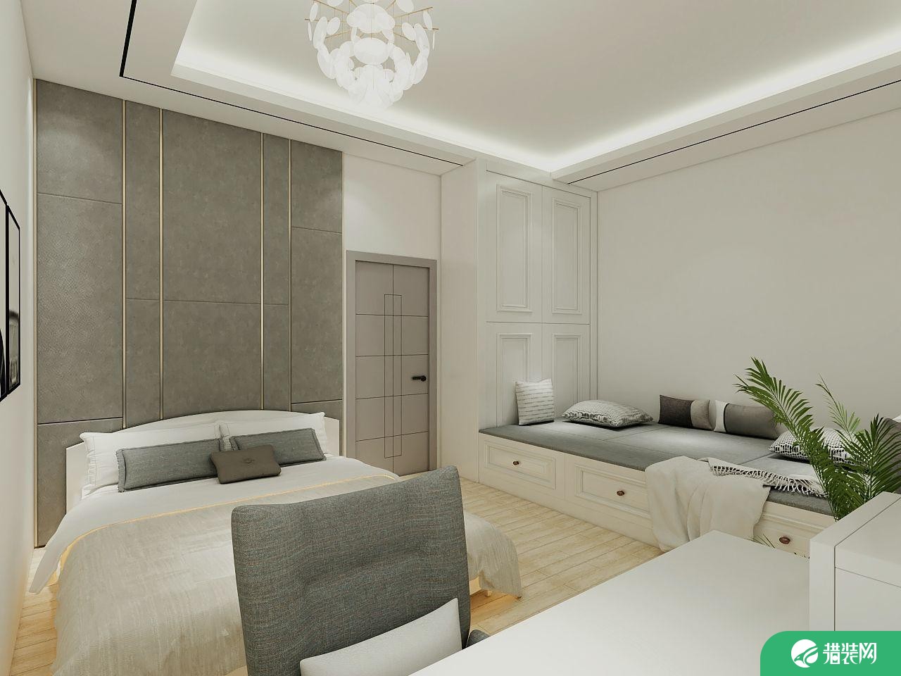 广州从化自建房简欧三居室装修案例，舒适品质！
