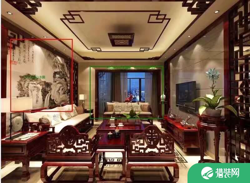 郑州欧式风格三居室装修效果图