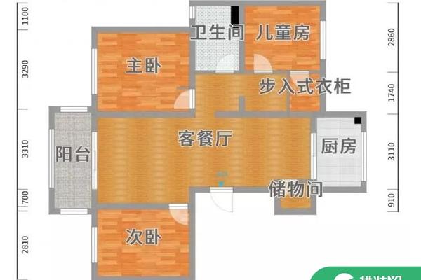 广州现代风格两居室装修案例