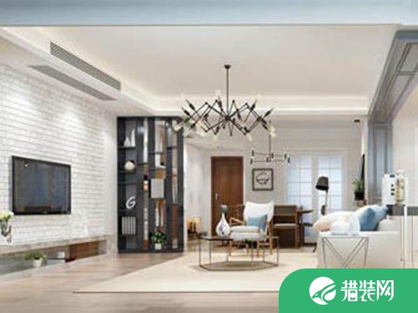 赣州雅致新中式风格三居室装修效果图