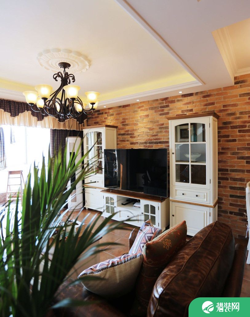 乌鲁木齐140平米美式风格装修案例 三居室装修设计