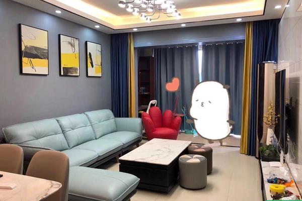 广州新塘现代简约时尚风三居室装修效果图