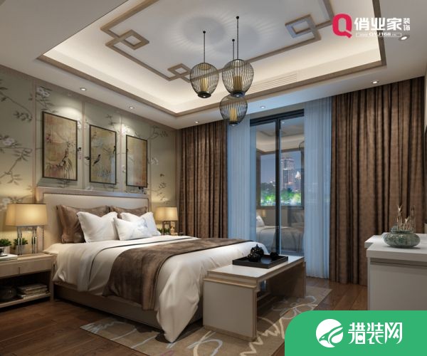 重庆南岸鲁能领秀城|335㎡别墅|新中式风格|设计效果图