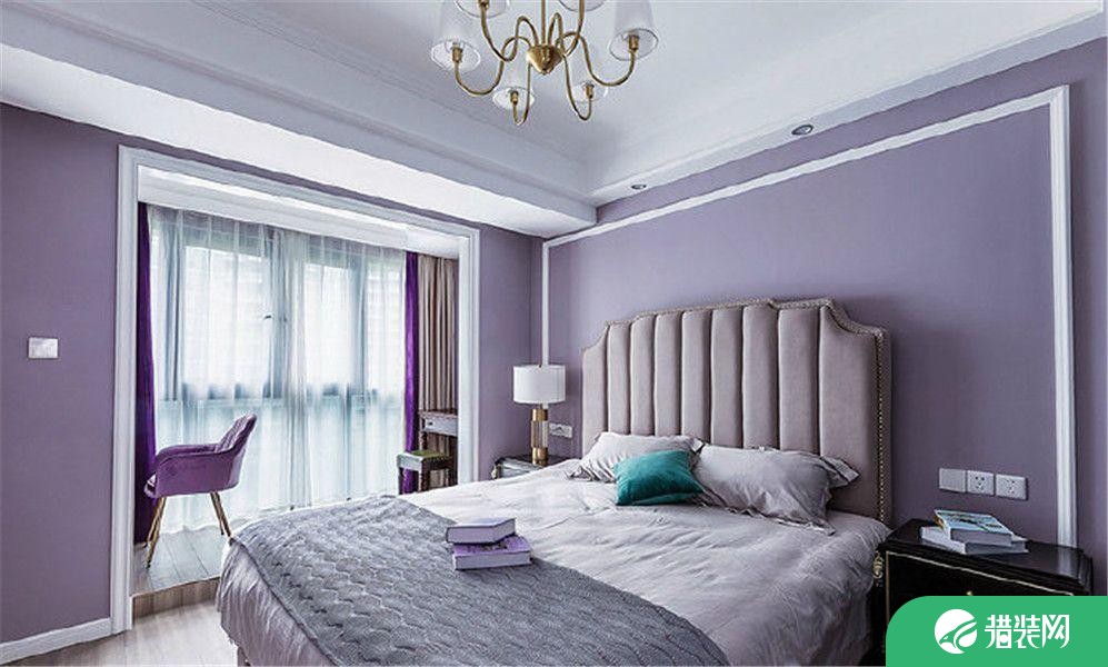重庆80㎡美式风格两居室装修效果图