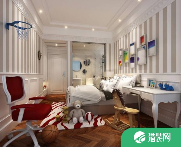 武汉东湖御园 简欧时尚风三居室装修设计效果图