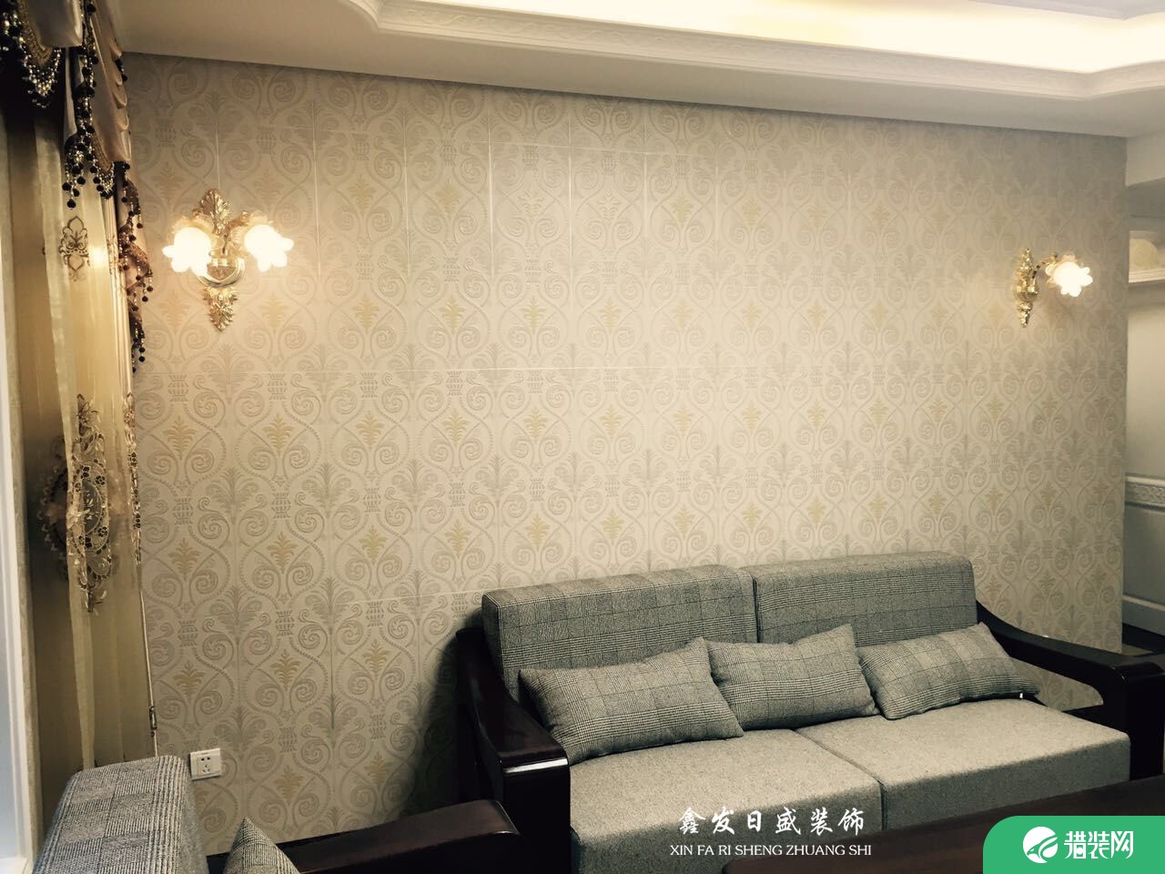 武汉保利中央公馆 三居室欧式风格装修效果图