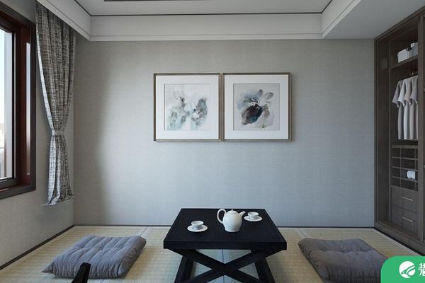 东方港城新中式三居室装修效果图，一起来感受浓浓的中国风