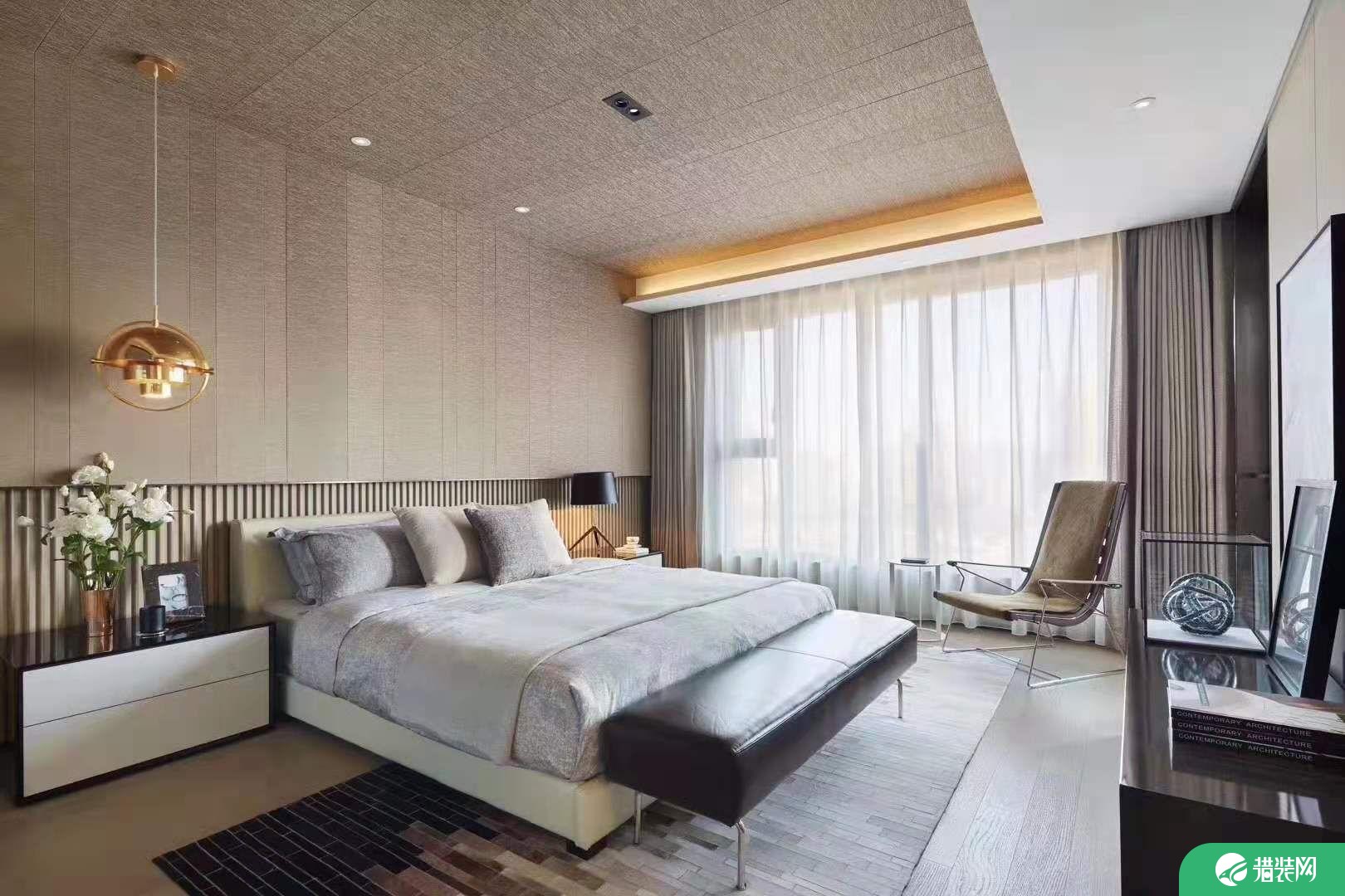 北京后现代风格三居室装修效果图