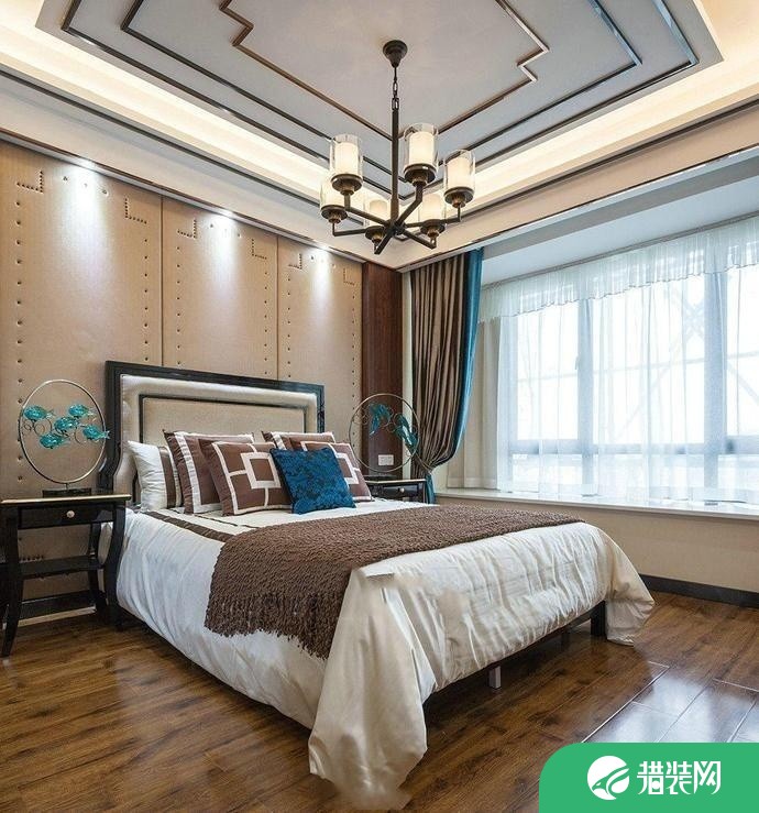 長沙新中式風格三居室裝修設計